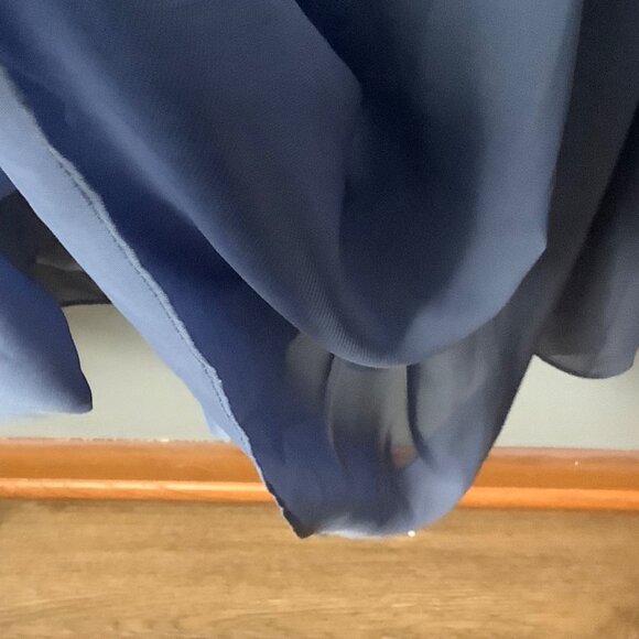 Elegant Gown Gallery Women 16 Wedding Dress Lace Bodice Chiffon Skirt  Blue NEW - Picture 10 of 10